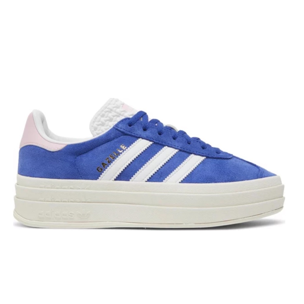 Adidas Gazelle Bold Lucid Blue Pink